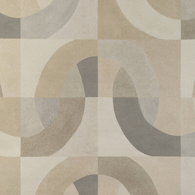 Colonnade Paper - Parchment Beige By Lee Jofa Modern | Kelly Wearstler Wallcoverings Vii |Modern Geometric Wallcovering
