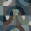Colonnade Paper - Indigo Blue By Lee Jofa Modern | Kelly Wearstler Wallpapers Vii |Modern Geometric Wallcovering