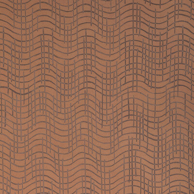 Dada Paper - Clay Orange By Lee Jofa Modern | Kelly Wearstler Wallpapers Vii | Modern Wallcovering