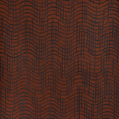 Dada Paper - Russet Rust By Lee Jofa Modern | Kelly Wearstler Wallcoverings Vii | Modern Wallcovering
