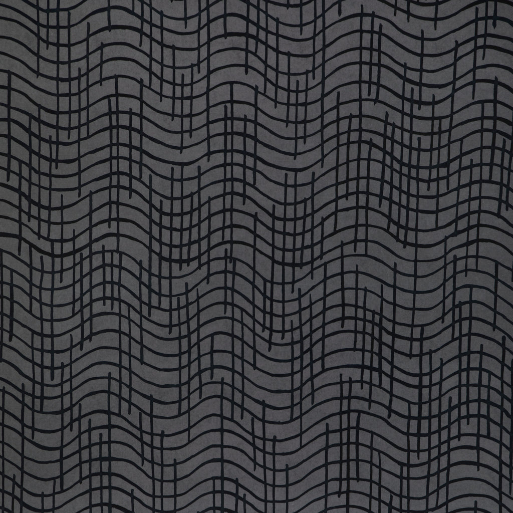 Dada Paper - Gunmetal Grey By Lee Jofa Modern | Kelly Wearstler Wallcoverings Vii | Modern Wallcovering