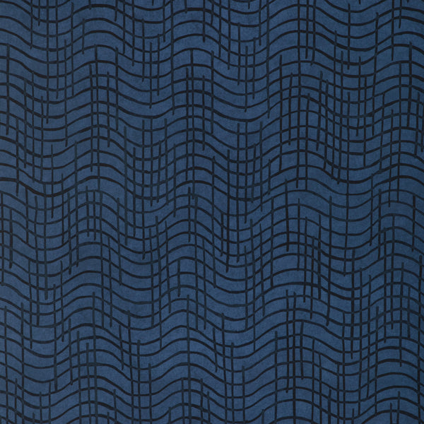 Dada Paper - Denim Blue By Lee Jofa Modern | Kelly Wearstler Wallcoverings Vii | Modern Wallcovering