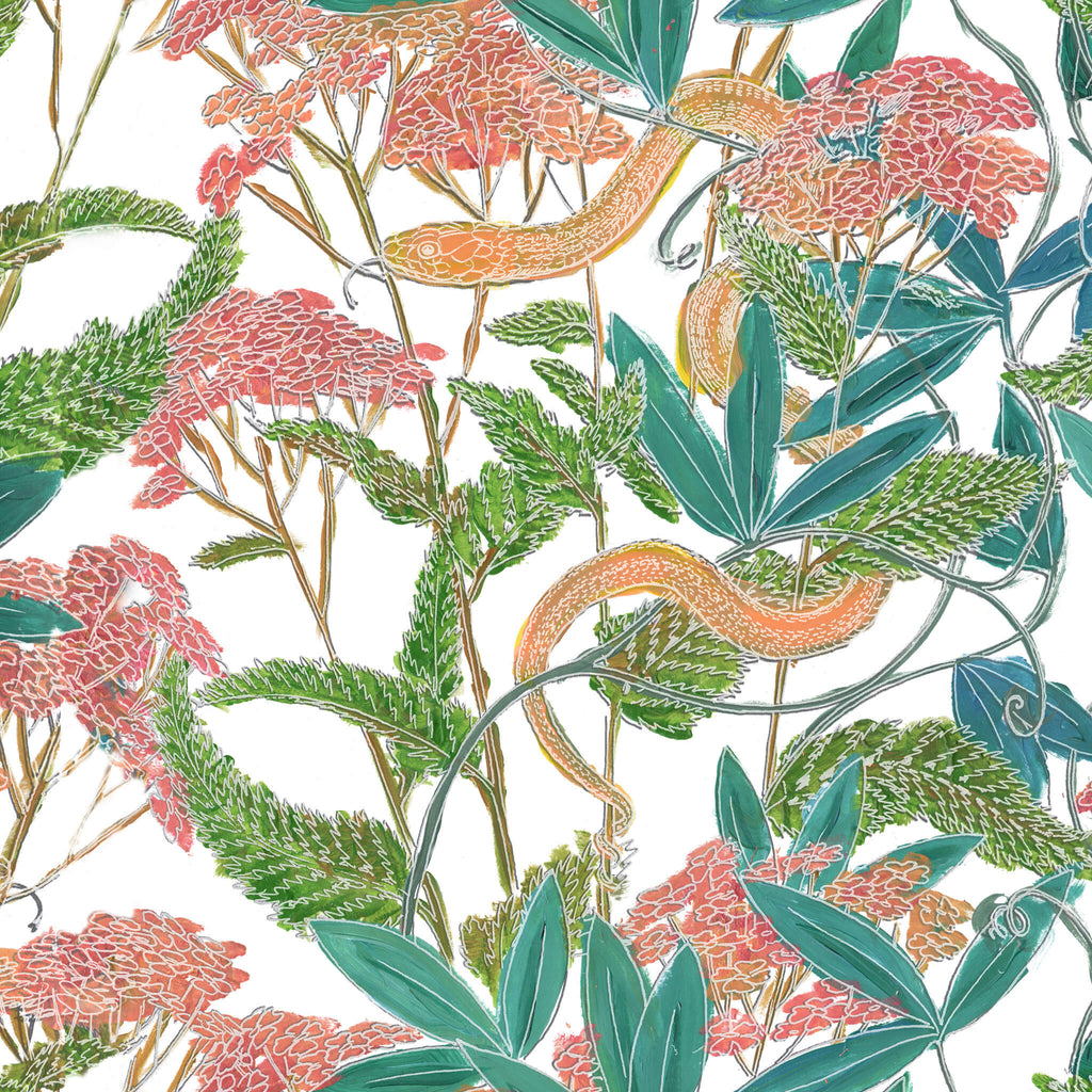 Garden Snake White