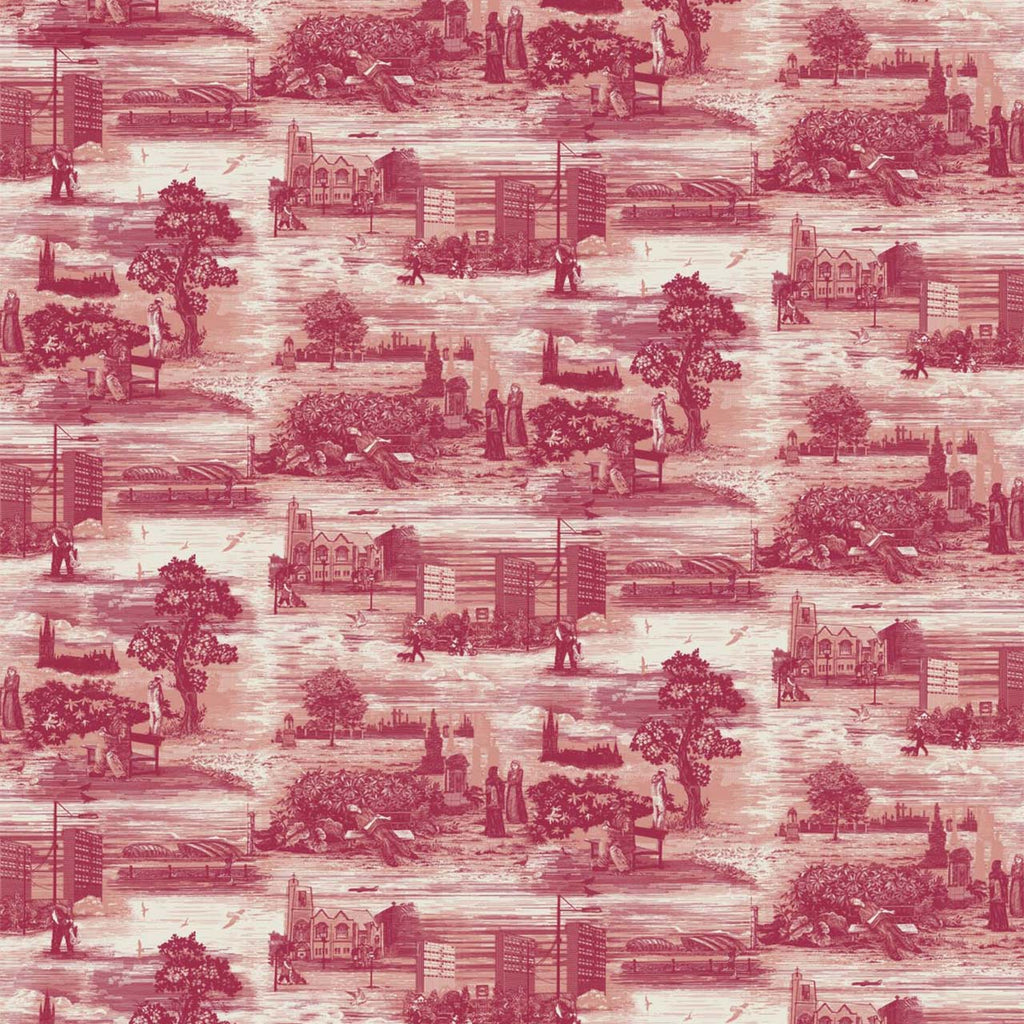 Glasgow Toile Red