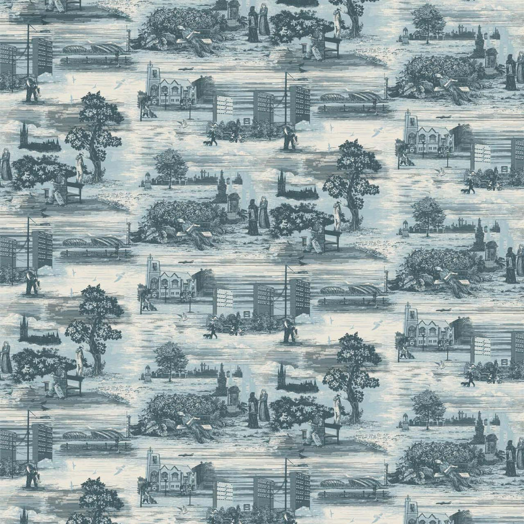 Glasgow Toile Blue