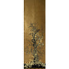 Golden Oriole Wallcovering Panels Black & Gold on Gold Leaf