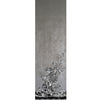 Golden Oriole Wallcovering Panels Silver & Black on Silver Leaf