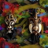 Graffiti Allover Wallcovering Black
