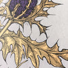 Grand Thistle Gold & Purple on Stone