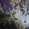 Grand Thistle Gold & Purple on Black