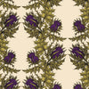 Grand Thistle Gold & Purple on Cream