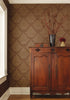 Kunqu Damask, Brown