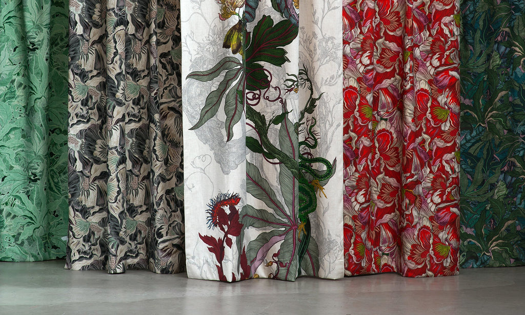 Florama Cotton Linen Scarlet
