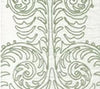 Celadon on Off White