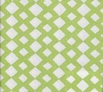 Lime on White Wallcoverings | Suncloth