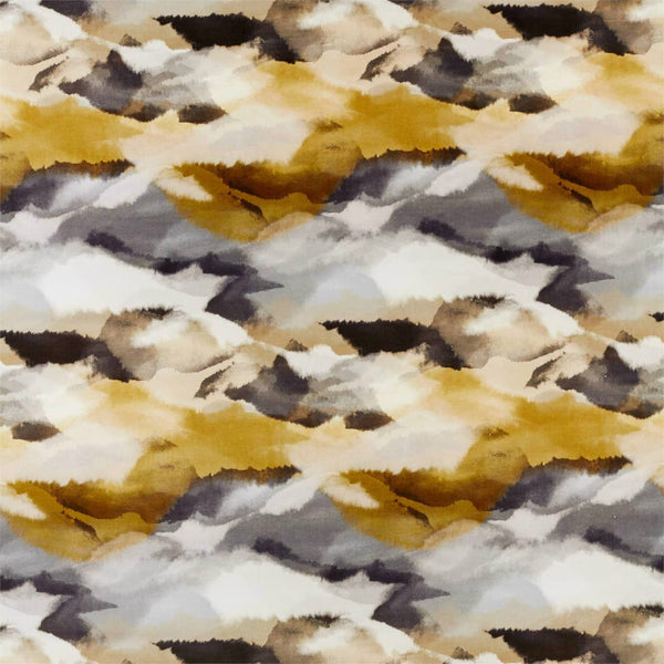 Minako Velvet Gold / Charcoal | Harlequin