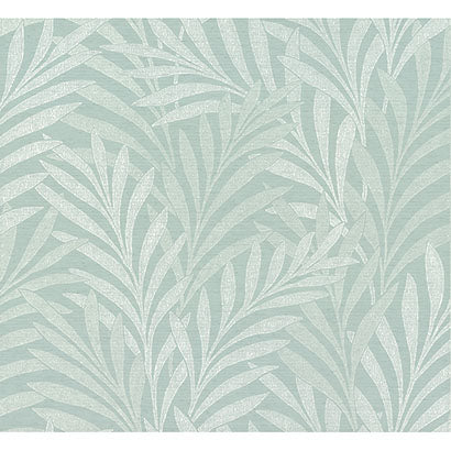 Tea Leaves Stripe Wallpaper | Jeffrey Stevens