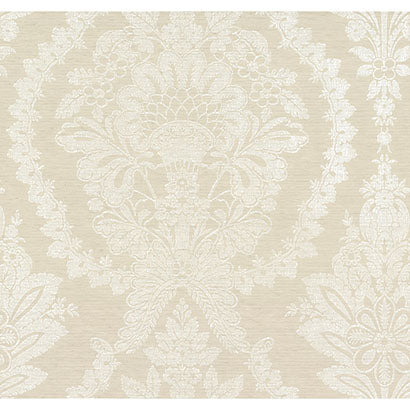Heritage Damask Wallpaper | Jeffrey Stevens
