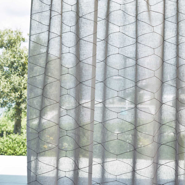 Arbor Sheer Temple Grey | Harlequin