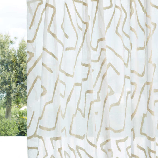 Melodic Sheer Chalk/Parchment | Harlequin