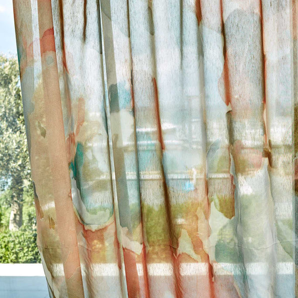 Foresta Sheer Baked Terracotta | Harlequin