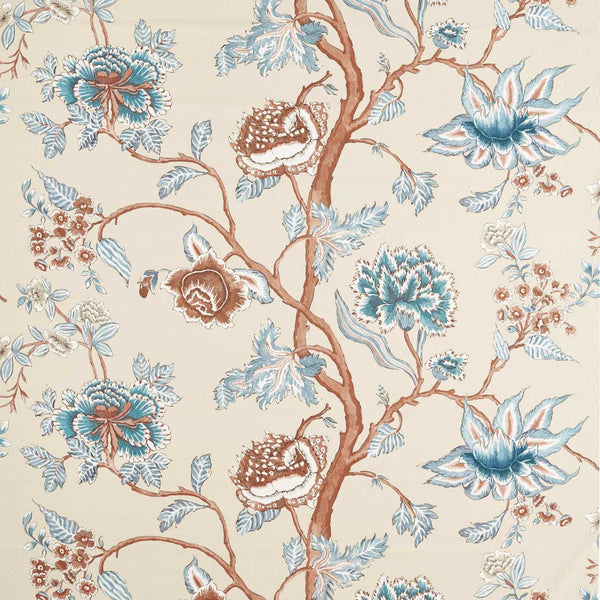 Indienne Terracotta/Azul | Harlequin