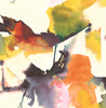 Malibu PS Watercolor Block Contemporary Abstract - Persimmon & Plum | Peel and Stick Removable Wallpaper