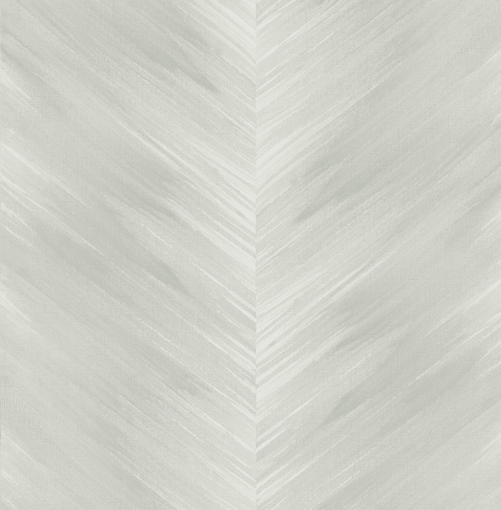 Malibu PS Washed Chevron Contemporary Chevron - Daydream Grey | Peel and Stick Removable Wallpaper