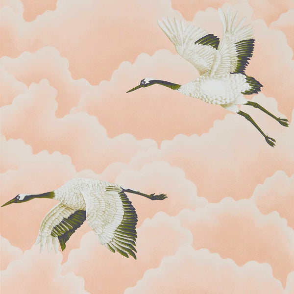 Cranes In Flight Blush — Harlequin