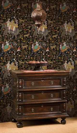 Hindustan - Anthracite Wallcovering | Mind the Gap