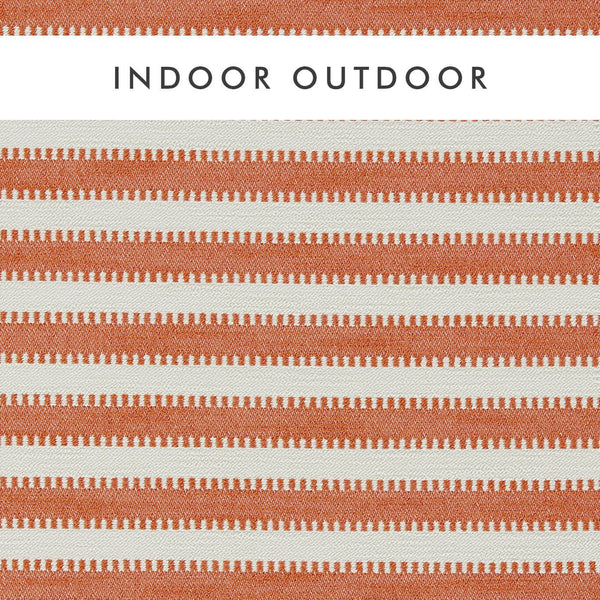 Ocala Stripe Clementine/Chalk | Harlequin