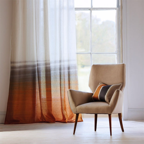 Tranquil Sheer Parchment/Spice | Harlequin