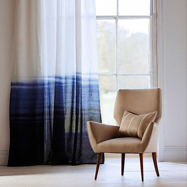 Tranquil Sheer Indigo/Denim | Harlequin