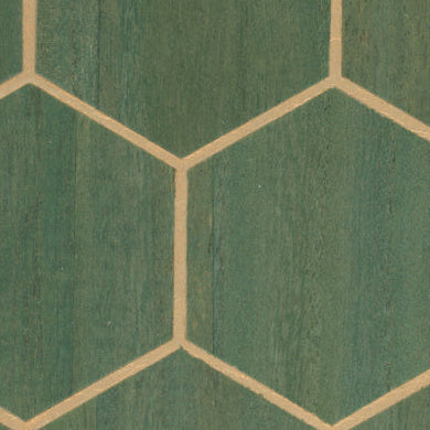 Highlands Honeycomb Wood Weave | Hollywood Wallcoverings