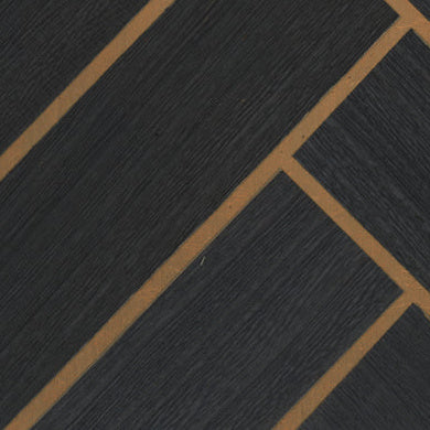 Palazzo Lane - Wood & Metal Chevron | Hollywood Wallcoverings