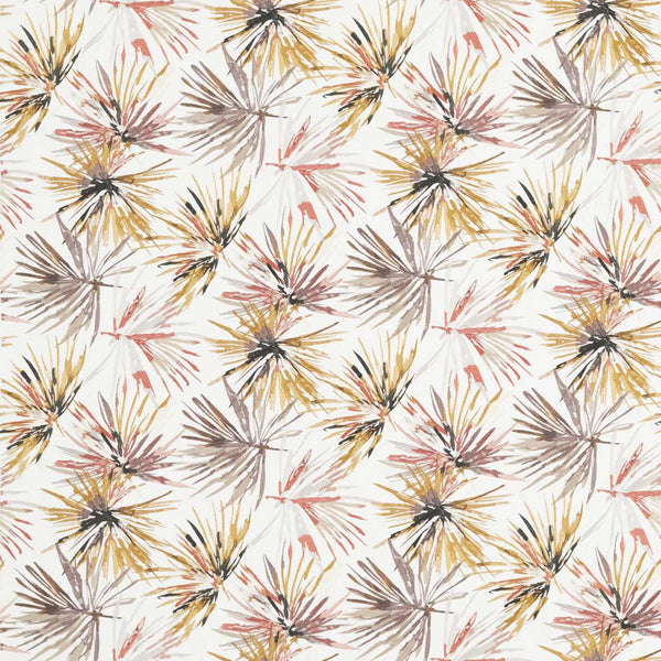 Aucuba Embroidery Paprika/Ochre | Harlequin