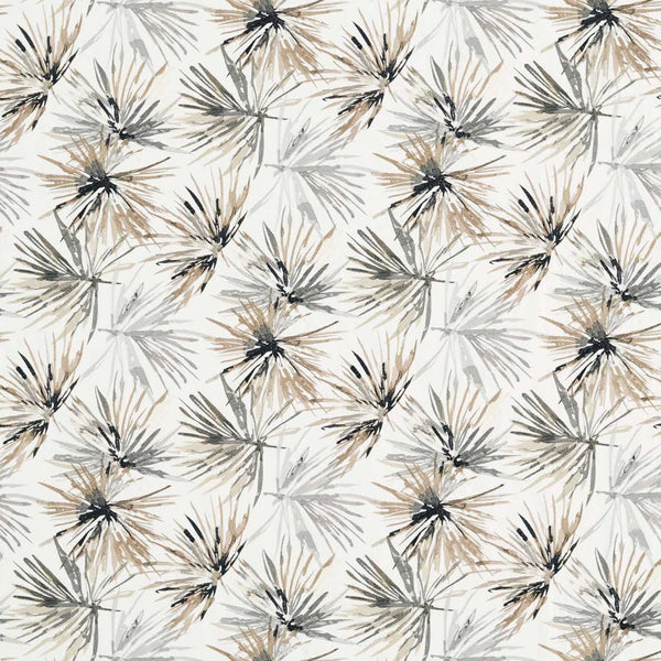 Aucuba Embroidery Steel/Jet | Harlequin