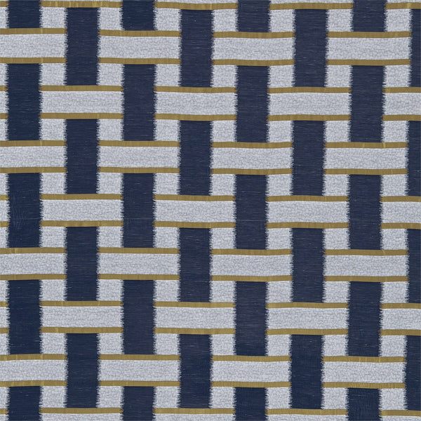 Saki Indigo/Ochre | Harlequin