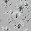 Lotus Silver Wallcovering | Harlequin