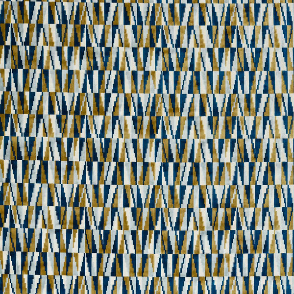 Acute Cobalt/ Ochre | Harlequin