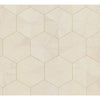 Hexagram Wood Veneer Wallpaper | Jeffrey Stevens