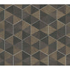 Hexagram Wood Veneer Wallpaper | Jeffrey Stevens
