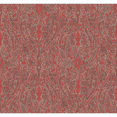 Ascot Damask Wallpaper | Jeffrey Stevens