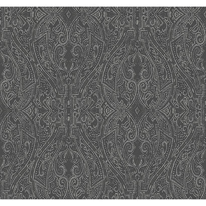 Ascot Damask Wallpaper | Jeffrey Stevens