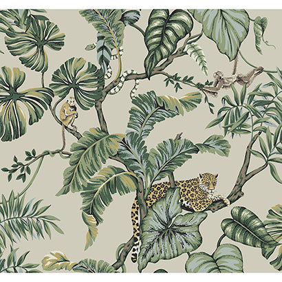 Niantic Cream Wallcovering | Jeffrey Stevens
