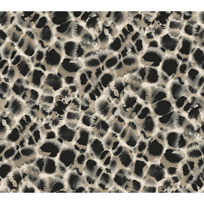 Leopard Rosettes Wallpaper | Jeffrey Stevens