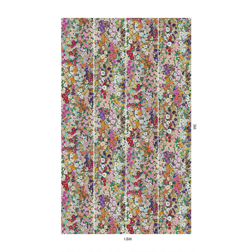 Hollyhocks Spring, Sample
