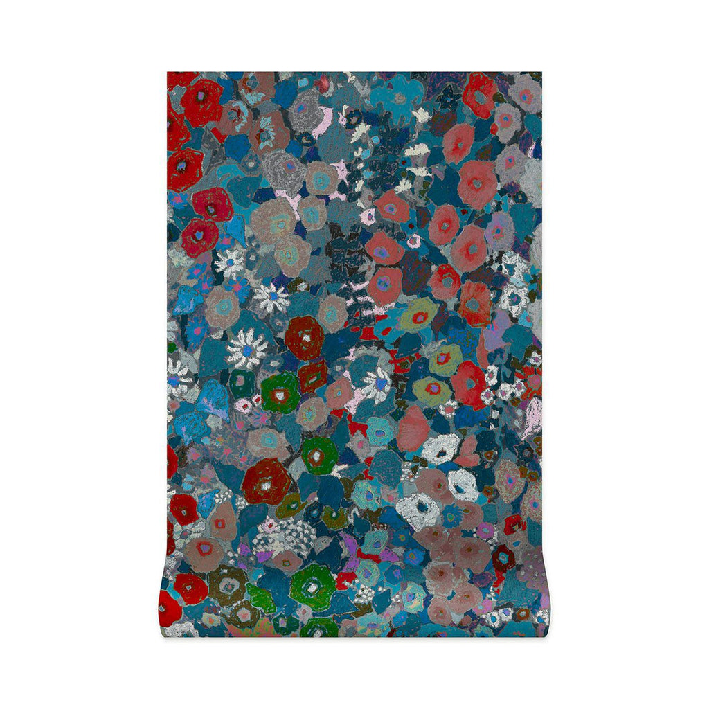 Hollyhocks Winter, Sample