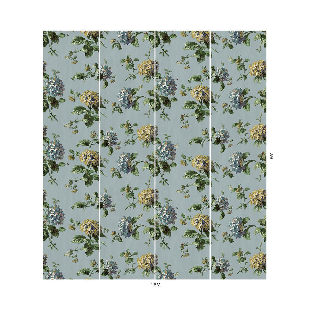 Hortensia Sky Blue, Sample