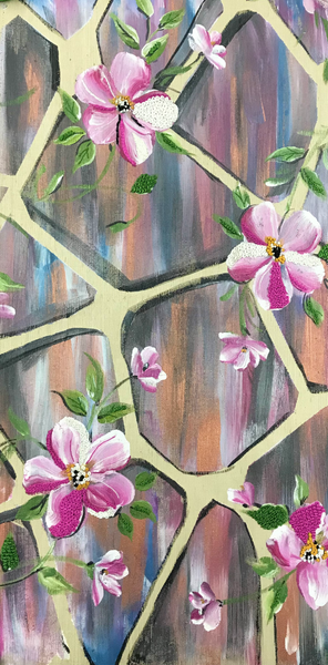 Bellissima Fine Handpainted Floral